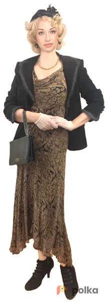 Возьмите Ретро 50 Костюм женский напрокат (Фото 1) в Москве