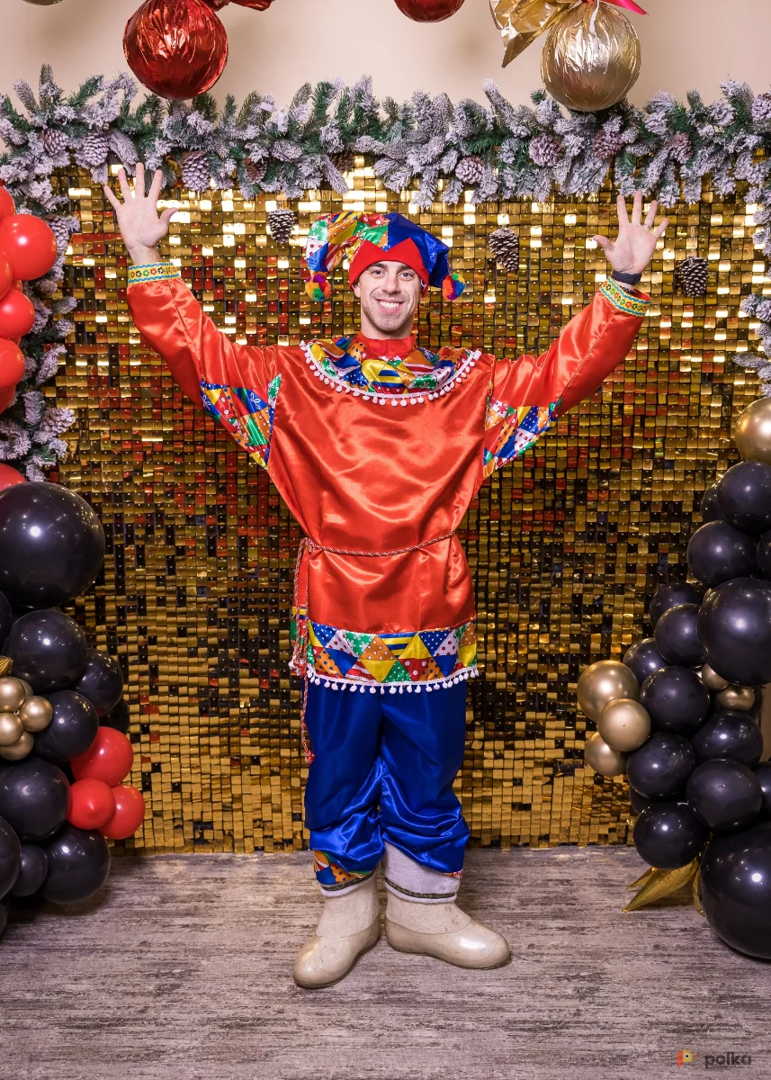 Возьмите Скоморох русско-народный костюм напрокат (Фото 1) в Москве