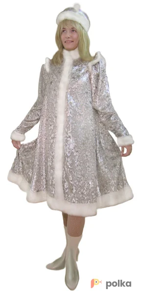 Возьмите Снегурочка короткая Костюм напрокат (Фото 1) в Москве