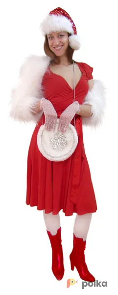 Возьмите Снегурочка в красном Костюм напрокат (Фото 1) в Москве