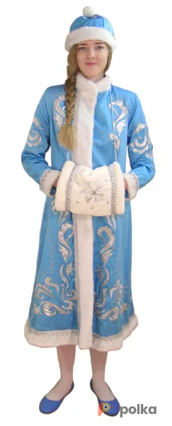 Возьмите Снегурочка синяя Костюм напрокат (Фото 1) в Москве