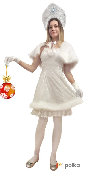 Возьмите Снегурочка в пелерине Костюм напрокат (Фото 1) в Москве