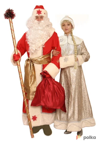 Возьмите Дед Мороз и Снегурочка Костюмы напрокат (Фото 1) в Москве