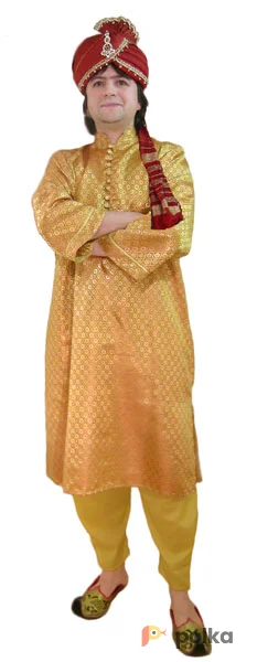 Возьмите Костюм индийского раджи золотой напрокат (Фото 1) в Москве