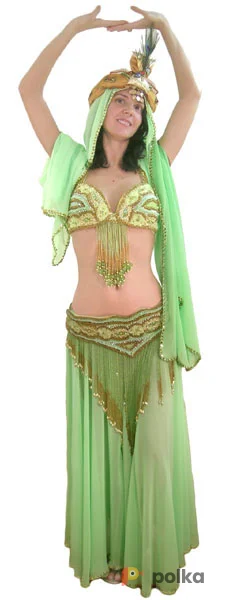 Возьмите Танцовщица салатовая Платье напрокат (Фото 1) в Москве