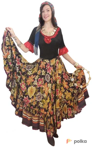 Возьмите Цыганка жёлтая юбка напрокат (Фото 1) в Москве