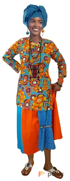 Возьмите Африканка 4 Костюм женский напрокат (Фото 1) в Москве