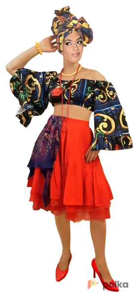 Возьмите Латино Костюм женский напрокат (Фото 1) в Москве