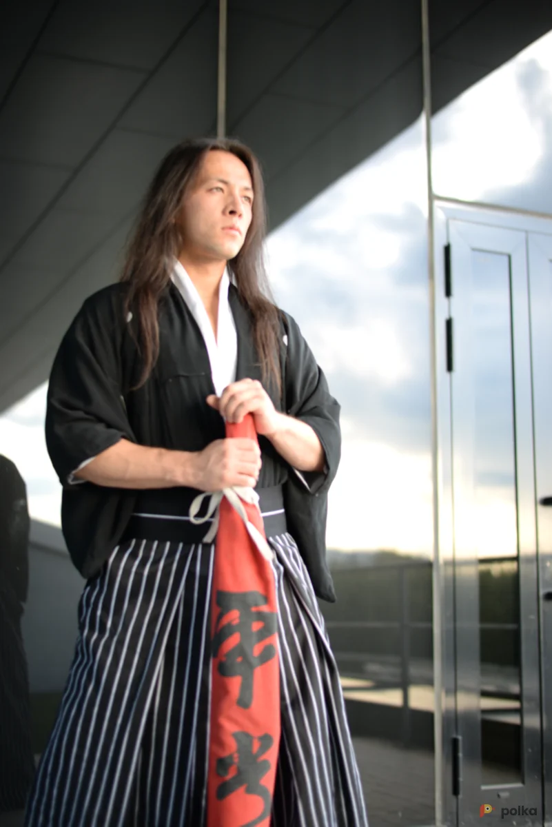 Возьмите Костюм кимоно мужской японский Tokugawa  徳川 напрокат (Фото 1) в Москве