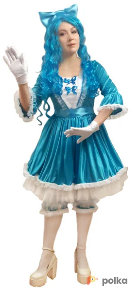 Возьмите Мальвина голубая Костюм напрокат (Фото 1) в Москве