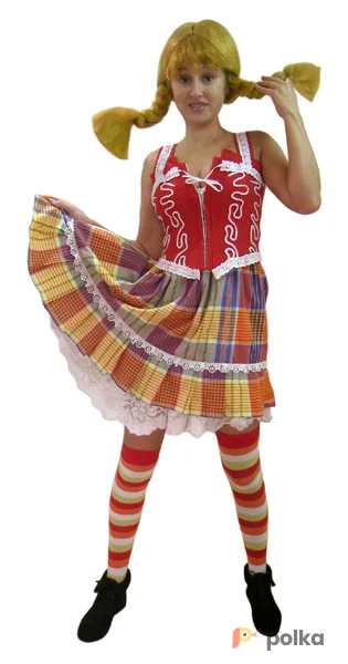 Возьмите Пеппи длинный чулок Костюм напрокат (Фото 1) в Москве