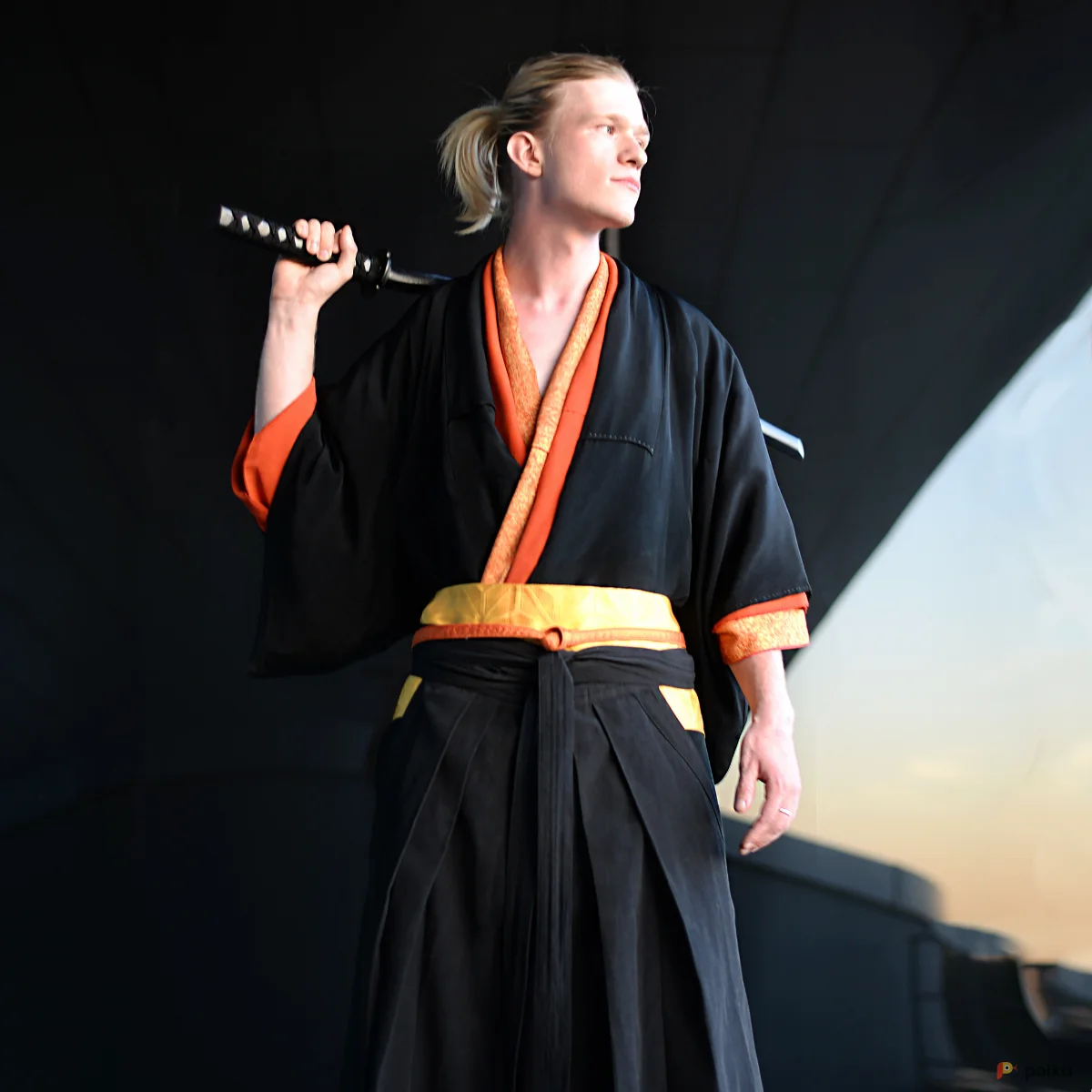 Возьмите Кимоно костюм мужской японский Naito ナイト напрокат (Фото 1) в Москве