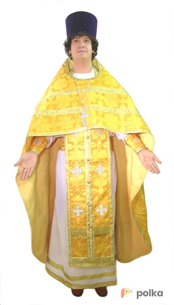 Возьмите Золотое облачение служителя церкви напрокат (Фото 1) в Москве