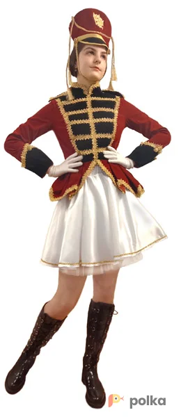 Возьмите Барабанщица бордо Костюм напрокат (Фото 1) в Москве