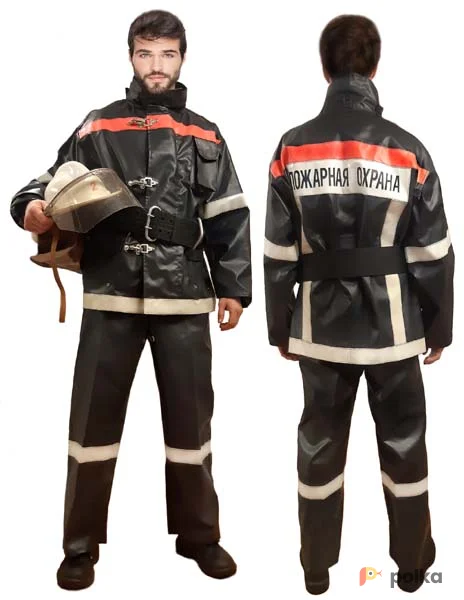 Возьмите Пожарник черный костюм напрокат (Фото 1) в Москве