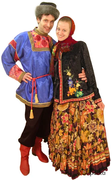 Возьмите Масленица 2 Костюмы народные напрокат (Фото 1) в Москве