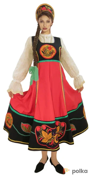 Возьмите Хохлома Костюм женский напрокат (Фото 1) в Москве
