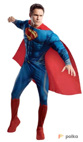 Возьмите Супермен с мышцами Костюм напрокат (Фото 1) в Москве