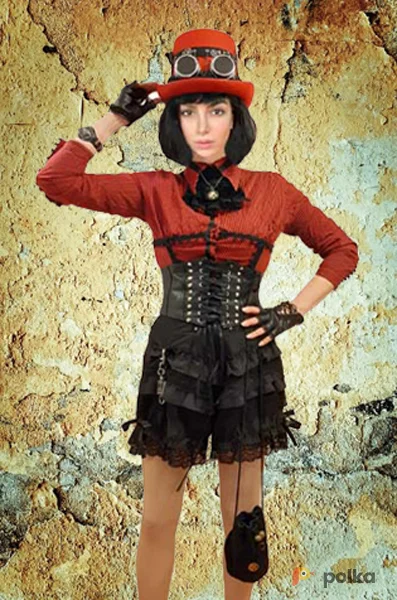 Возьмите Стимпанк кружевные бриджи Костюм женский напрокат (Фото 1) в Москве