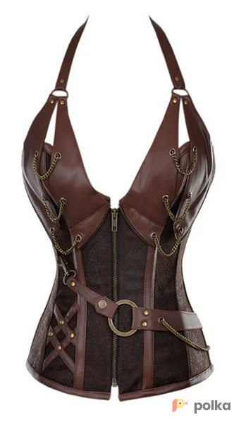 Возьмите Корсет коричневый женский напрокат (Фото 1) в Москве