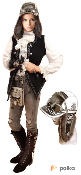 Возьмите Стимпанк жилет женский напрокат (Фото 1) в Москве