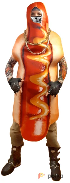 Возьмите Рок хот дог Костюм напрокат (Фото 1) в Москве