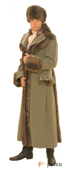 Возьмите Зеленое пальто мужское напрокат (Фото 1) в Москве