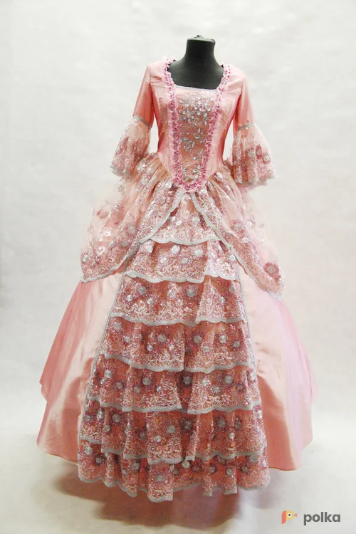 Возьмите ПЛАТЬЕ (розовая тафта) напрокат (Фото 1) в Москве