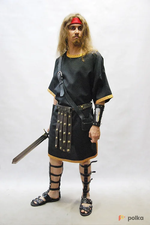 Возьмите КОСТЮМ АНТИЧНОГО ВОИНА №1 (+плащ) напрокат (Фото 1) в Москве