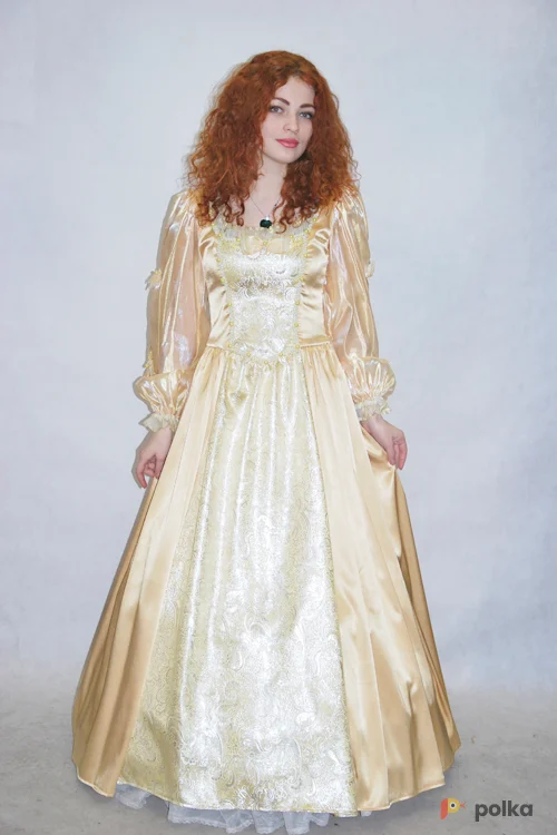 Возьмите ПЛАТЬЕ (золотой шелк) напрокат (Фото 1) в Москве