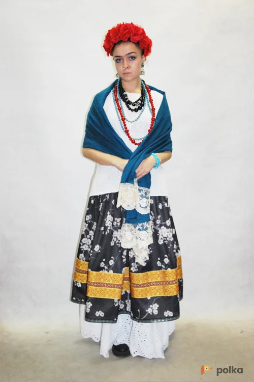Возьмите МЕКСИКАНСКИЙ ЖЕНСКИЙ КОСТЮМ ФРИДА №1 напрокат (Фото 1) в Москве