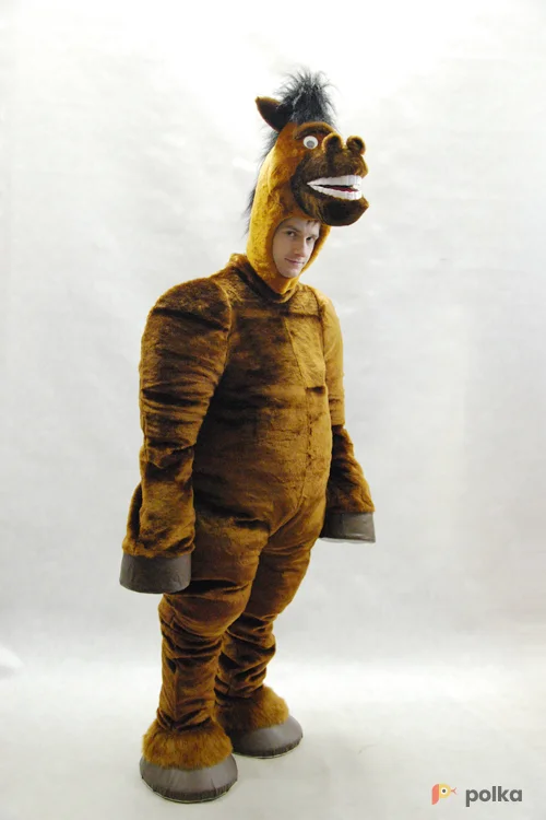 Возьмите РОСТОВАЯ КУКЛА КОНЬ (с открытым лицом) напрокат (Фото 1) в Москве