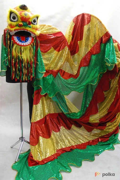 Возьмите КИТАЙСКИЙ ДРАКОН (на обручах. длина хвоста - 5,5 метров) напрокат (Фото 1) в Москве