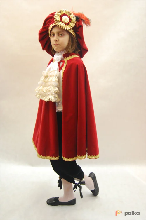 Возьмите КОСТЮМ ПРИНЦ, ПАЖ №5 (бордовый бархат) напрокат (Фото 1) в Москве