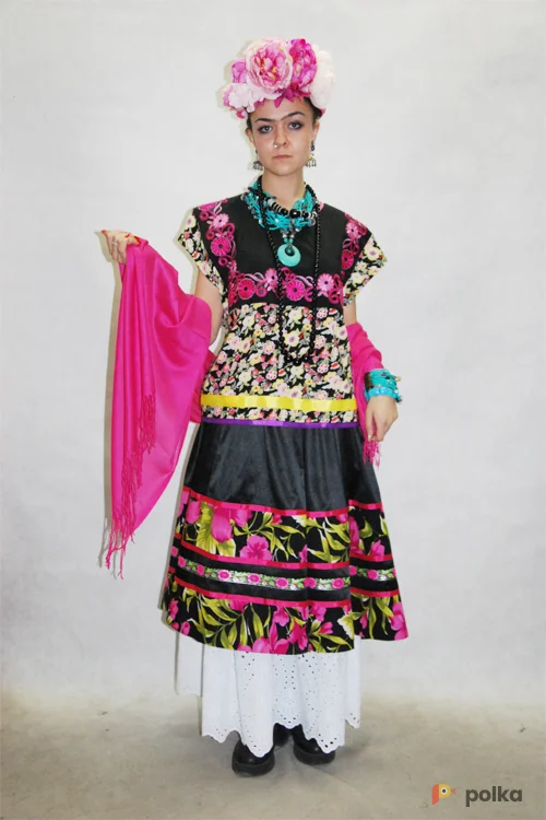 Возьмите МЕКСИКАНСКИЙ ЖЕНСКИЙ КОСТЮМ ФРИДА №4 напрокат (Фото 1) в Москве