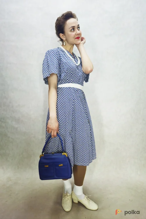 Возьмите ПЛАТЬЕ 40-50-ых годов (хлопок) напрокат (Фото 1) в Москве