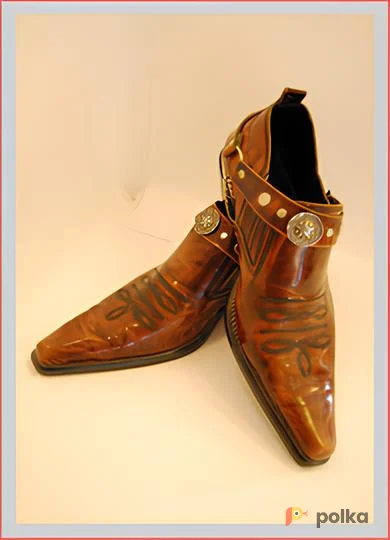 Возьмите КОВБОЙСКИЕ БОТИНКИ КОРИЧНЕВЫЕ напрокат (Фото 1) в Москве