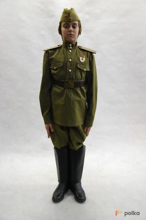 Возьмите Костюм военного (форма ВОВ) №1 напрокат (Фото 1) в Москве