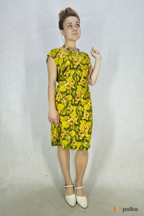 Возьмите ПЛАТЬЕ 70-80-ых годов (ацетатный шелк) напрокат (Фото 1) в Москве