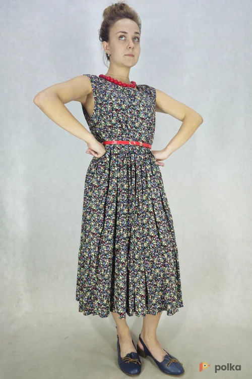 Возьмите ПЛАТЬЕ 70-80-ых годов (штапель) напрокат (Фото 1) в Москве