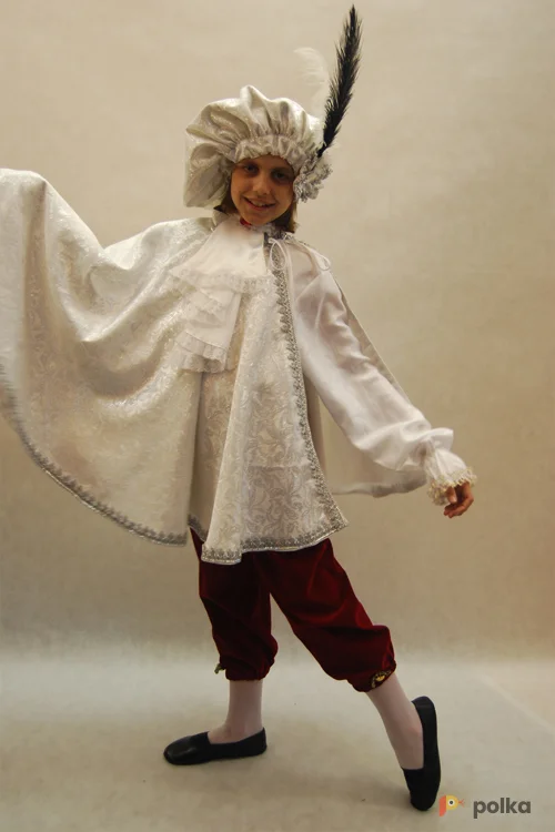 Возьмите КОСТЮМ ПРИНЦ, ПАЖ №10 (белая парча) напрокат (Фото 1) в Москве