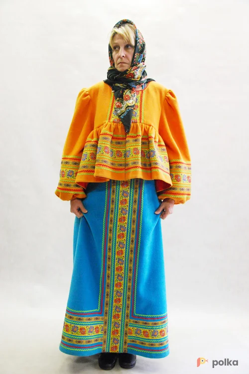 Возьмите РУССКИЙ НАРОДНЫЙ КОСТЮМ ДЛЯ УЛИЦЫ (флис) напрокат (Фото 1) в Москве