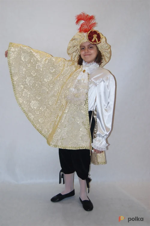 Возьмите КОСТЮМ ПРИНЦ, ПАЖ №4 (золотая парча) напрокат (Фото 1) в Москве