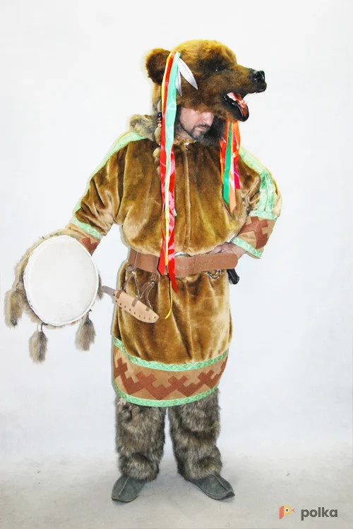 Возьмите КОСТЮМ ШАМАНСКОГО МЕДВЕДЯ НАРОДОВ СЕВЕРА напрокат (Фото 1) в Москве