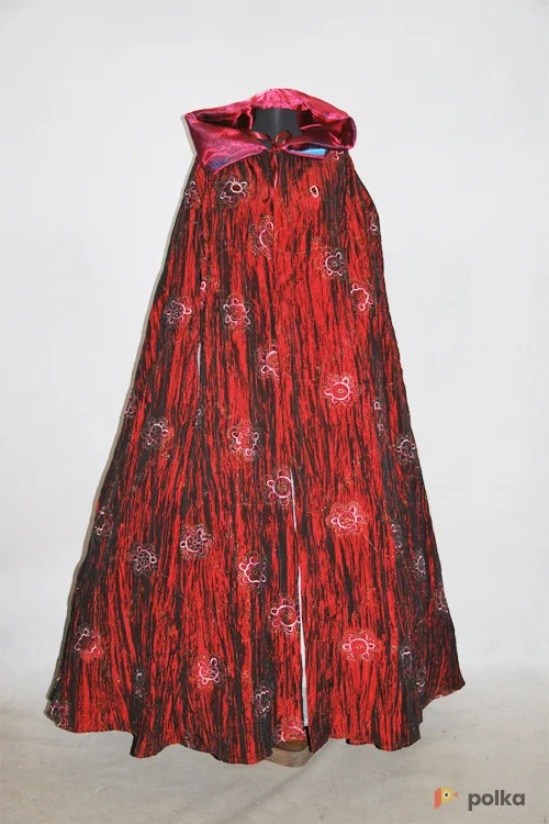 Возьмите "ПЛАЩ С КАПЮШОНОМ ИСТОРИЧЕСКИЙ ЖЕНСКИЙ ""ВЕНЕЦИЯ"" (ТАФТА) №11" напрокат (Фото 1) в Москве