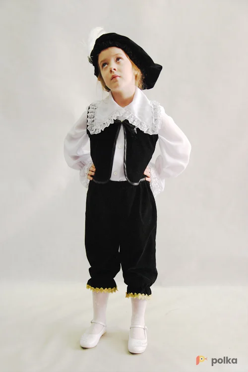 Возьмите КОСТЮМ ПРИНЦ, ПАЖ №12 (черный бархат) напрокат (Фото 1) в Москве