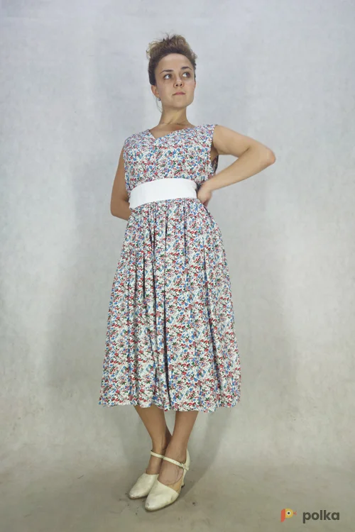 Возьмите ПЛАТЬЕ 70-80-ых годов (штапель) напрокат (Фото 1) в Москве