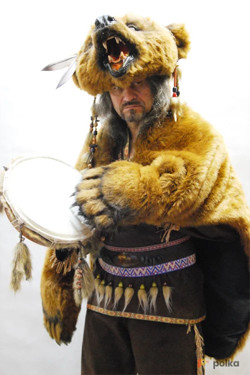 Возьмите ГОЛОВНОЙ УБОР ТОТЕМНЫЙ МЕДВЕДЬ напрокат (Фото 1) в Москве