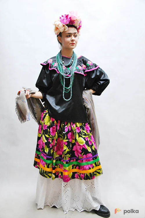 Возьмите МЕКСИКАНСКИЙ ЖЕНСКИЙ КОСТЮМ ФРИДА №6 напрокат (Фото 1) в Москве