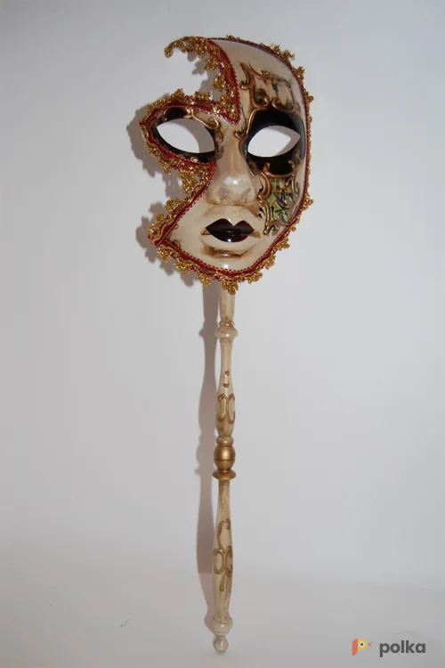 Возьмите МАСКА ВЕНИЦИАНСКАЯ (ВОЛЬТО - ЛУНА) №2 напрокат (Фото 1) в Москве